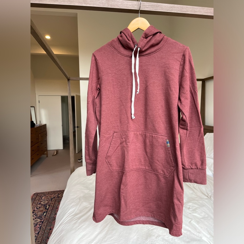 Pendelton burgundy sweatshirt dress size L